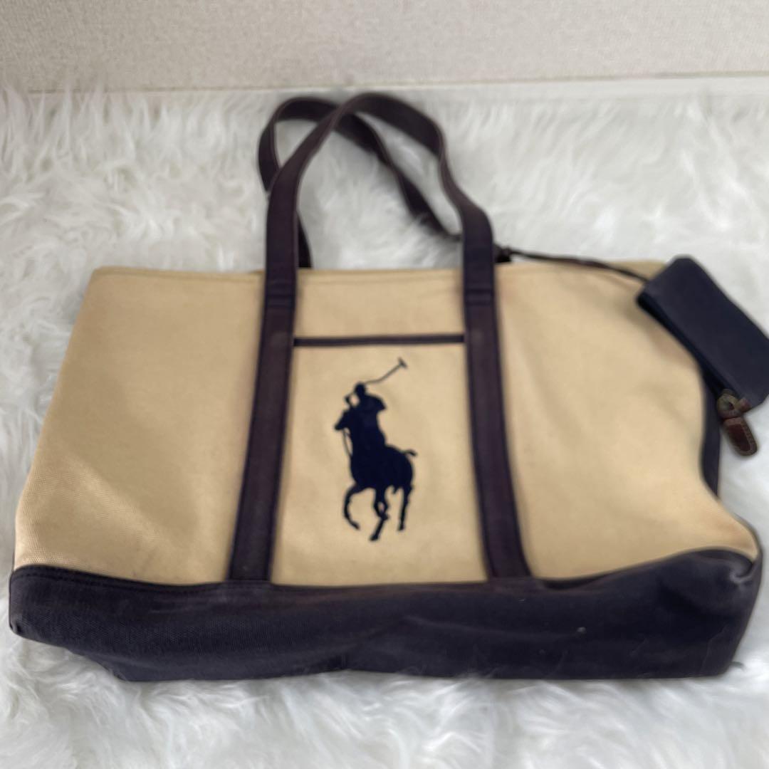 Ralph Lauren Tote Bag Beige Eco Limited Edition Iconic Ralph Lauren Tote Bag Beige Eco Limited Edition Iconic