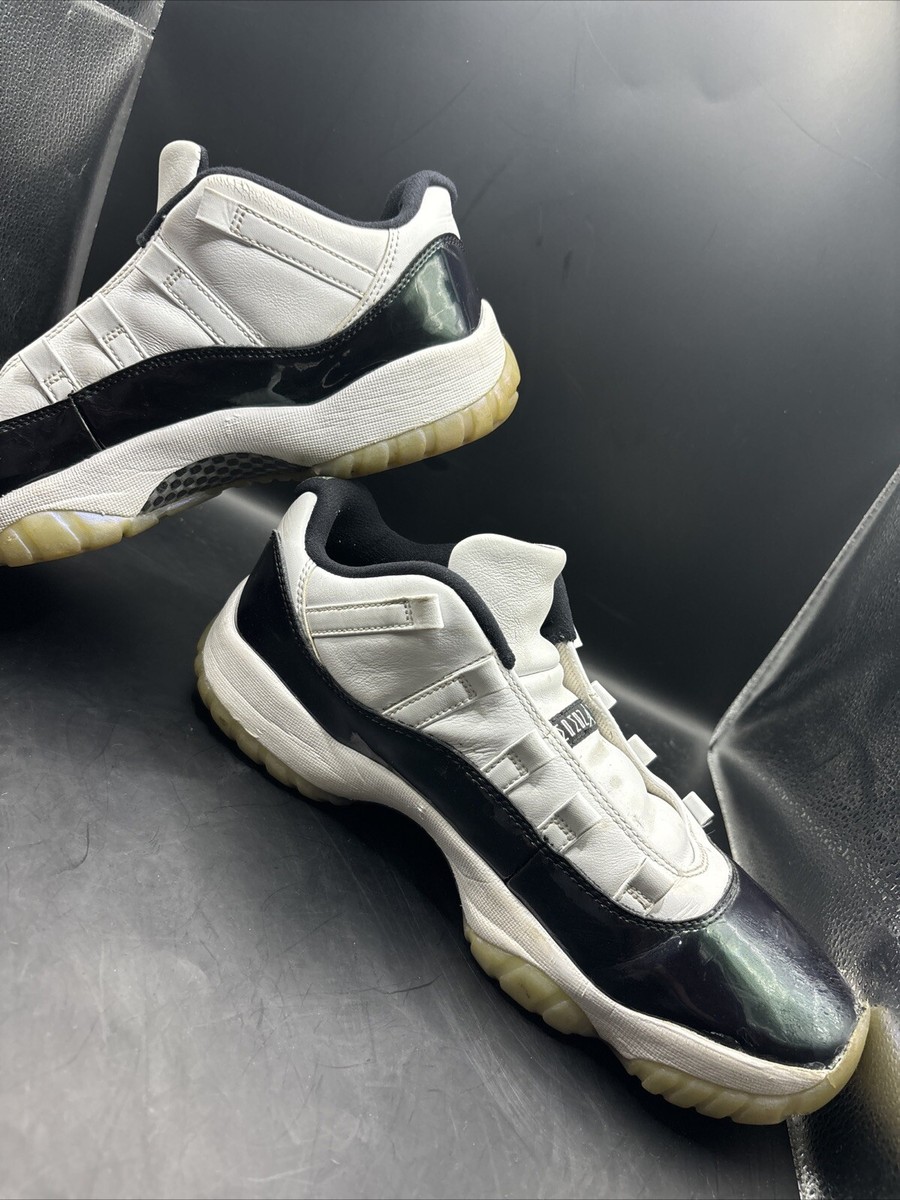 Nike Air Jordan 11 Retro Low White/Black-Emerald Rise 528895-145