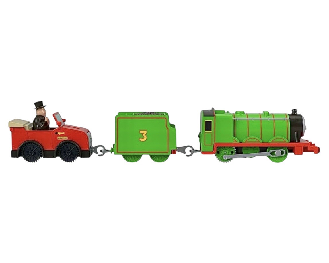 Thomas & Friends TrackMaster Motorized Henry with Winston