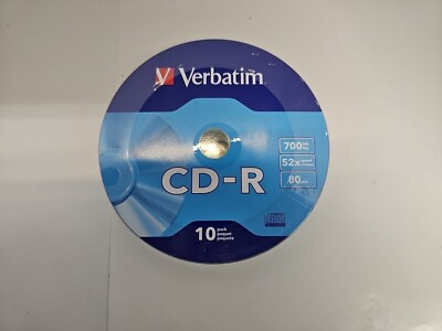 Verbatim 97955 CD-R 52X 700Mb  8 X 10Pk Bulk total 80