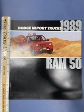 New Old Stock 1989 Dodge Ram 50 Sales Brochure Catalog 16 pages