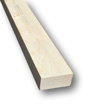 Listello tavola in legno di abete grezzo cm 2,5x5x200 cantinella, morale