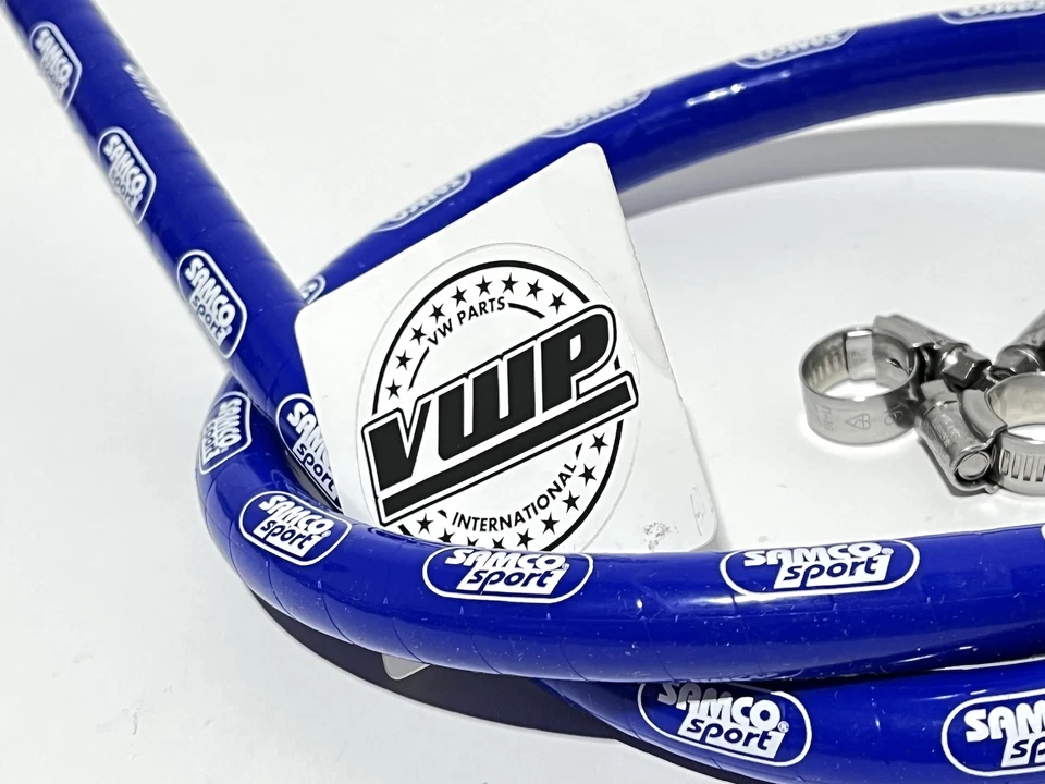 Samco Sport Silicone Fuel Hoses Kit Blue for VW Golf MK2 G60 MK3 VR6 MK4 MK5 R32 - Image 4 of 4