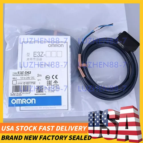 Omron E3Z-D62 Photoelectric Sensor Switch New Sealed Free Shipping