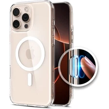 For iPhone 16 Pro Max / Pro | Spigen Ultra Hybrid T Camera Button MagFit Case