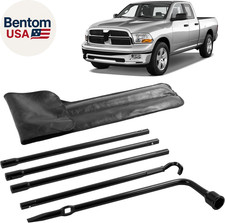 Spare Tire Tool Kit with Spare Tire Jack Handle and Wheel Lug Wrench Compatible