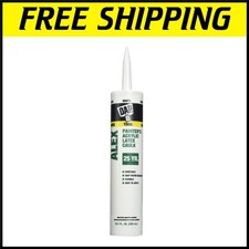 Rapid-Setting Acrylic Latex Caulk for Interior and Exterior Use - 10.1 Fl Oz