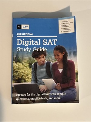 College Board Official Digital SAT Study Guide 2024 Practice Tests, 750pg