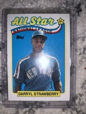 1989 Topps - All-Star Darryl Strawberry #390 Collector's Edition (Tiffany)