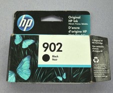 HP 902 Black Ink Cartridge Genuine Open Box Damaged Packaging Exp. 09/22
