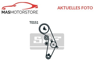 ZAHNRIEMEN-SATZ KIT SET + WASSERPUMPE SKF VKMC 01918-1 P FÜR AUDI A4,A6,B6,B7