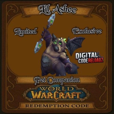 World of Warcraft Lil Ashee Pet Companion - WoW - Limited   Transmog   TCG