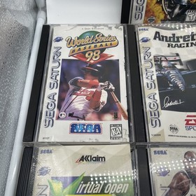 Sega Saturn Game Lot 10 Games In Total All Discs Great Shape! Boxes Have Wear!