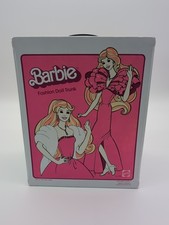 Vintage 1982 BARBIE Mattel FASHION DOLL TRUNK Double Doll Travel Case