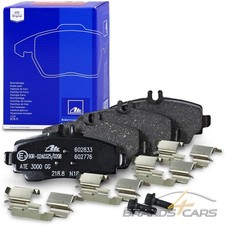 ATE SATZ BREMSBELÄGE BREMSKLÖTZE VORNE FÜR MERCEDES A-KLASSE W168 140+160 ATE SATZ BREMSBELÄGE BREMSKLÖTZE VORNE FÜR MERCEDES A-KLASSE W168 140+160
