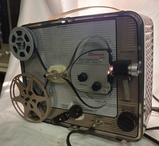 Kodak Brownie 500 8mm Film Projector Model A f/1.6 Lens Tested Works Vintage