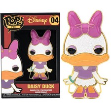 Prendedor Funko Disney Pato Margarita Grande Esmalte POP 10 cm