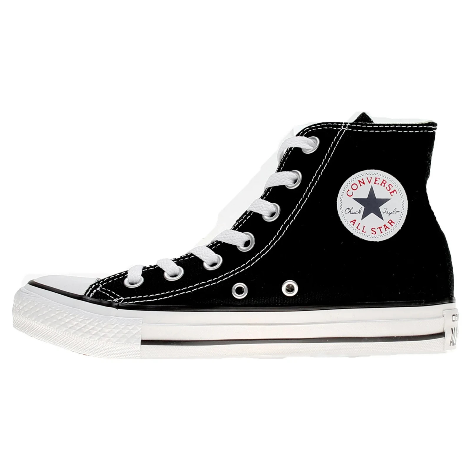 Converse Chuck Taylor All Star High Black White Mens Sizes 9-13 M9160 thumbnail 4