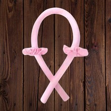 Heatless Hair Curling Ribbon Silk Rod Headband for Natural Curls