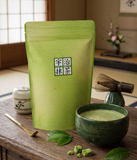 Uji Matcha Powder 200g Japanese Green Tea Powder, 100 Kyoto Minamiyamashiro Tea