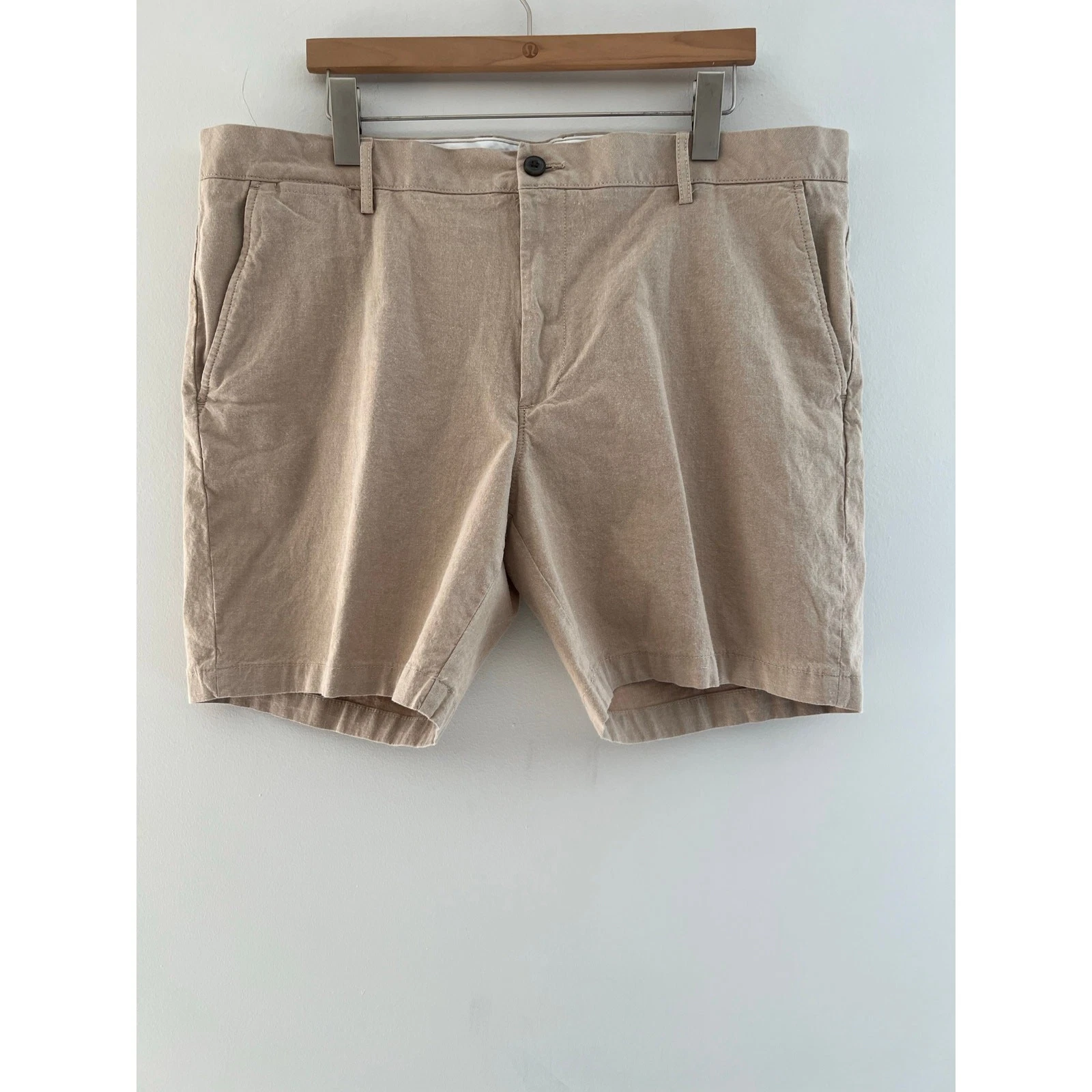 GOODTHREADS Cotton Casual Golf Shorts Khaki Chinos Size 40 SG