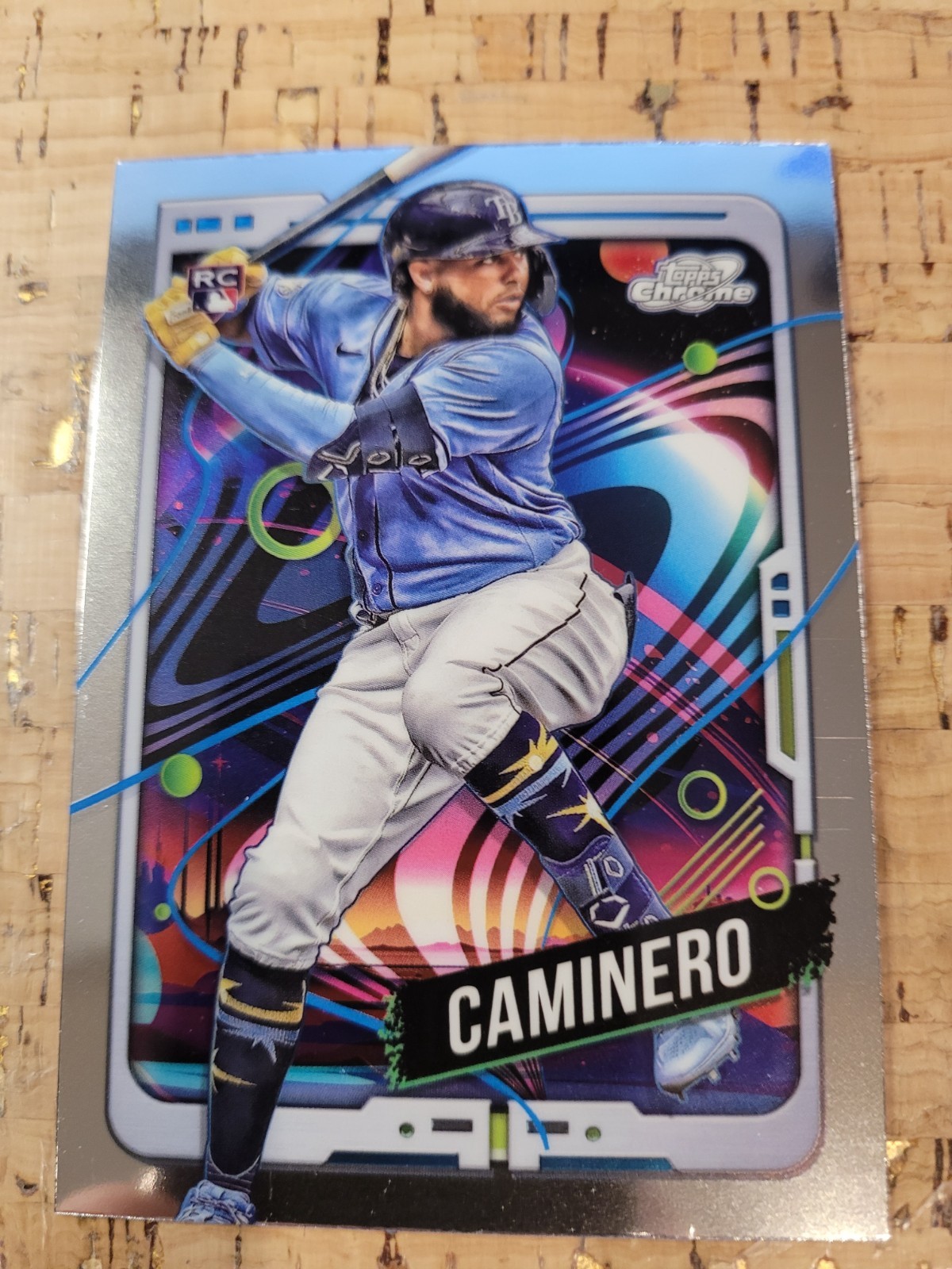 2024 Topps Cosmic Chrome Junior Caminero Rookie #1