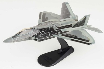 HA2828 Hobby Master F-22A Raptor 1/72 Model Symbiote USAF 422nd TES Mirror