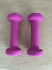 Fitness Mad Neoprene Dumbbells 0.5 Kg Pink 2 Piece Set