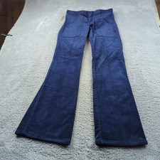 Vintage 1960s Pants Mens 30 Blue Mary Sachs Inc Washable Bush Jean Velvet Talon