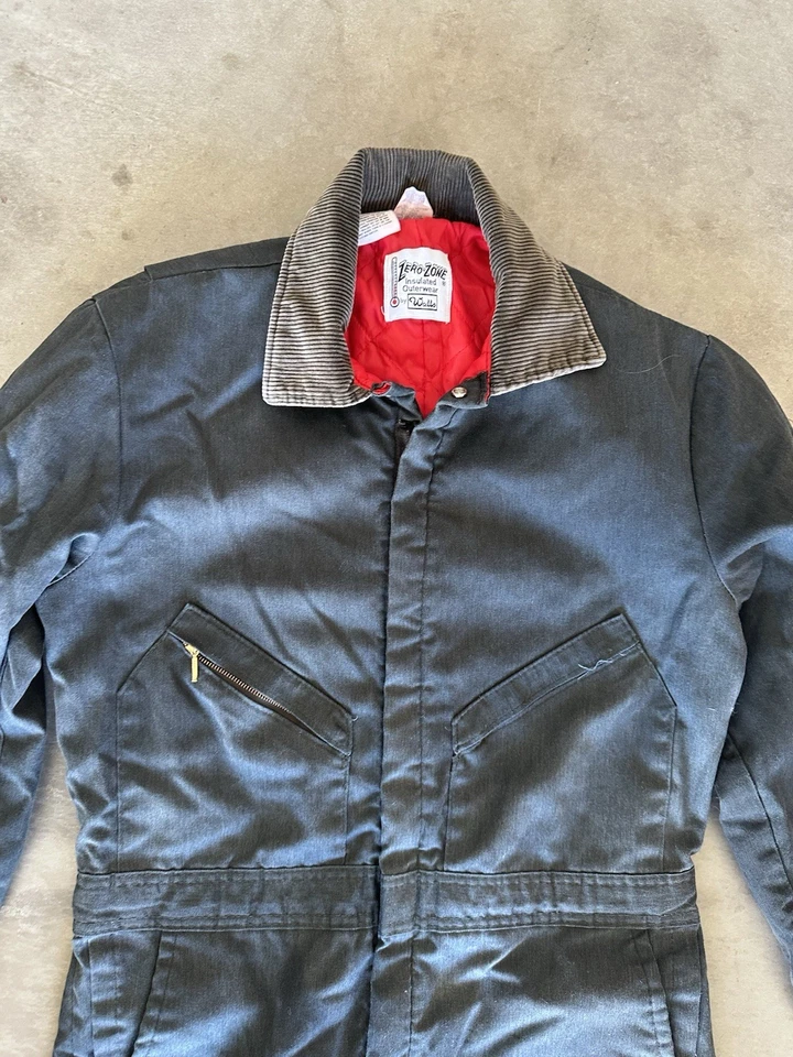 Monos aislantes Walls zona cero para hombre pecho medio 38-40 azul ropa de trabajo Foto 3 de 4