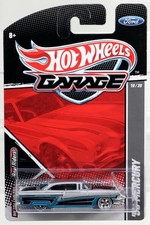 Hot Wheels 1956 Mercury Ford Garage Series - T8283 NRFP 2010 Silver 1:64
