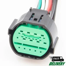 Connector for Hyundai, Kia. Female. 14-PIN. 1879003498AS