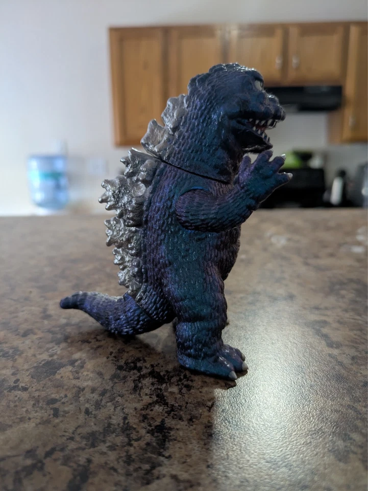 Figura Vinilo Suave Maxtoy Invasión del Monstruo Astro Godzilla Foto 2 de 4