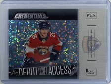 2023-24 Upper Deck Credentials Mackie Samoskevich Rookie #110 Horizontal RC