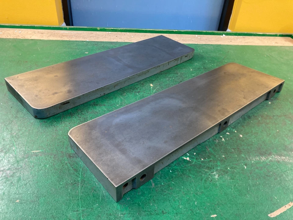 Delta PAIR Solid Cast Iron Extension Wings TWO wing 27" x 8" DELTA Table Saw - Image 3 of 4