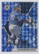 2021 Panini Mosaic Rookie Blue Camo Mosaic Prizm Alejandro Kirk #267 0a9a