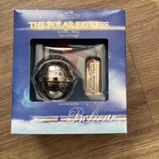 Hallmark Keepsake Ornament The Polar Express Magic Bell & Ticket Voice & Sound,