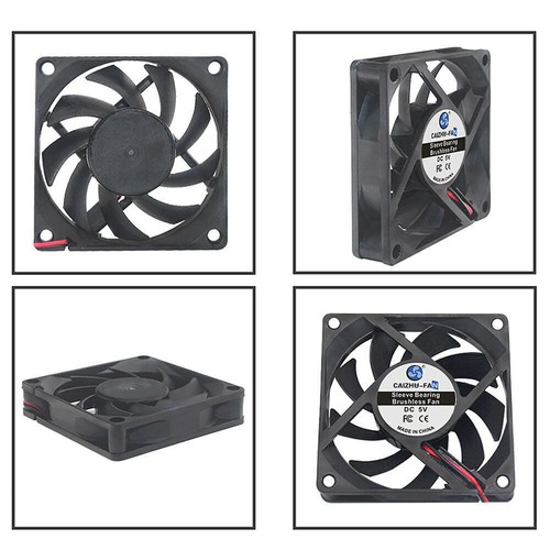 12V PC Ventilator lüfter 70mm 80mm 60/50/40/30/25mm Leise PC Gehäuselüfter - Bild 15 von 59