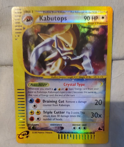 Kabutops 150/144 Skyridge Holo