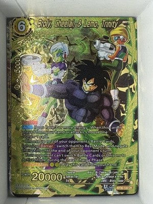 Broly, Cheelai, & Lemo, Trinity - Three Glorious Fighters (BT30)