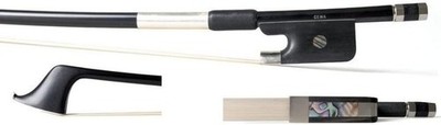 GEWA Bassbogen Carbon Student, 1/2, französisches Modell, Neusilber