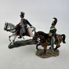 Del Prado Diecast Metal Napoleonic Era Mounted Russian Soldiers