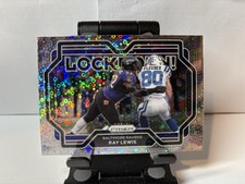 Ray Lewis 2021 Prizm LOCKDOWN! No Huddle Silver Disco Prizm SP #21 Ravens