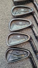 Wilson Staff FG Tour M3 Iron Set #5-PW Regular Flex Steel  Dynamic Gold XP GOLD 