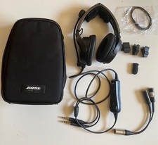 Bose A20 ANR Aviation Headset &ndash; Non-Bluetooth &ndash; Dual GA Plugs &ndash; Good Condition
