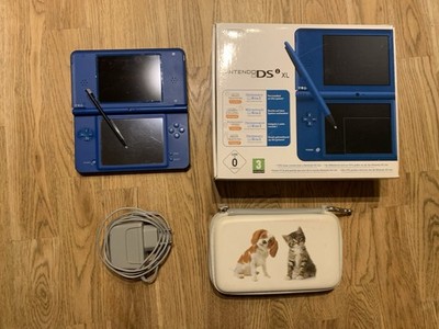 Nintendo DSi  XL Blau Handheld-Spielkonsole (Spiele Extra)
