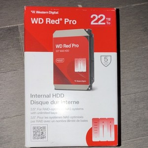 Western Digital WD Red Pro 22TB 3.5" SATA HDD NAS Internal Desktop Drive