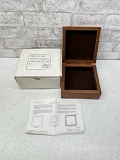 Creative Circle Wooden Treasure Box