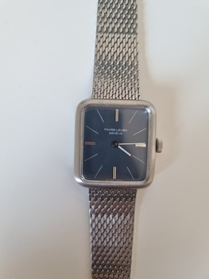 Favre-Leuba Tankuhr 70er Jahre mechanisch Handaufzug