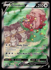 Greedent V Fusion Strike 257/264 Alternate Full Art Holo Ultra Rare Pokemon Card